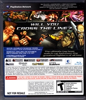 Sony PlayStation 3 Street Fighter X Tekken Special Edition Back CoverThumbnail